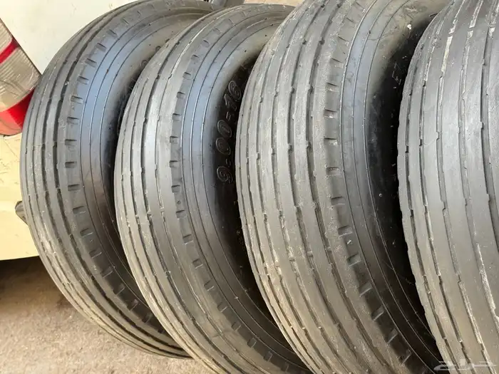 كفرات بوالين مع جنوط نيسان مقاس 16 مقاس الكفرات 16-900 2