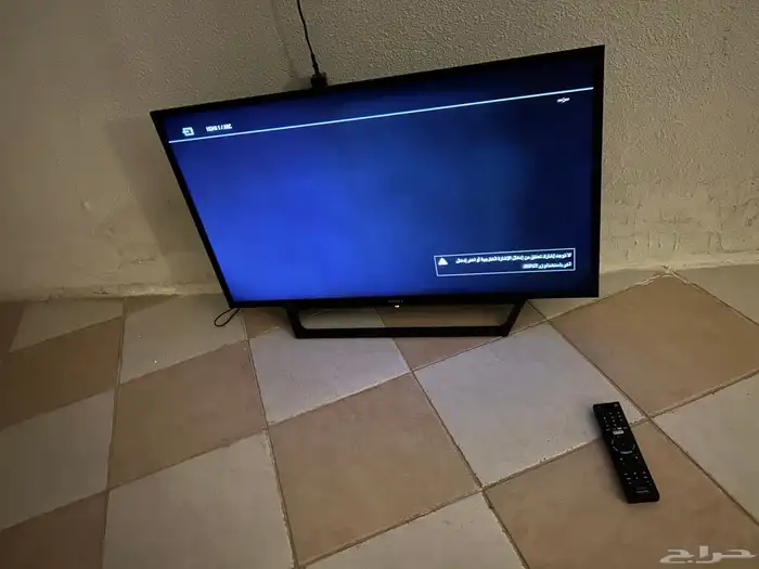 شاشه سوني وشاشة دانسات بحالة ممتازه جدا فيها نتفليكس ويوتيوب 1
