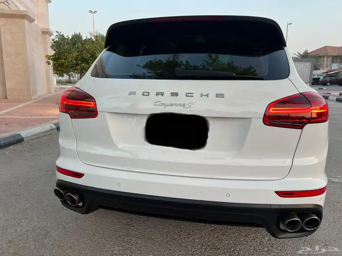 بورش ( كايين S ) الموديل 2015 صيانات الوكاله نظيف 6