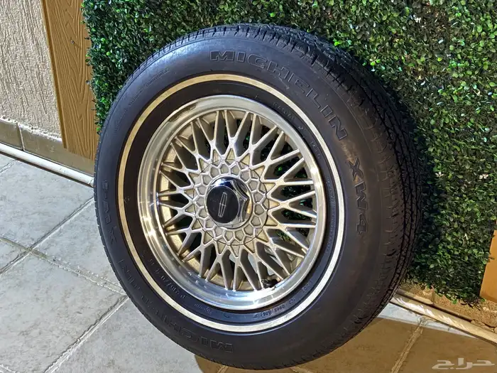 جنط لينكون مع كفر بلد ( ميشلان ) شبه جديد 1