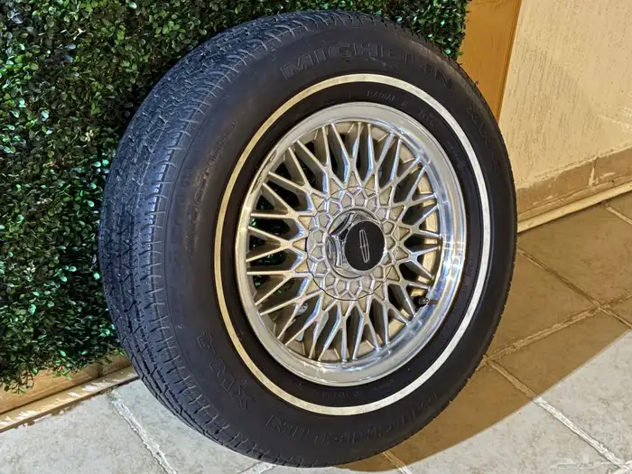 جنط لينكون مع كفر بلد ( ميشلان ) شبه جديد 2