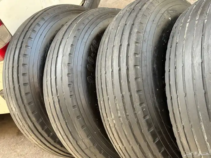 كفرات بوالين مع جنوط نيسان مقاس 16 مقاس الكفرات 16-900 8