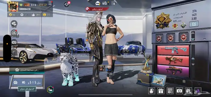 حساب ببجي للبيع 23