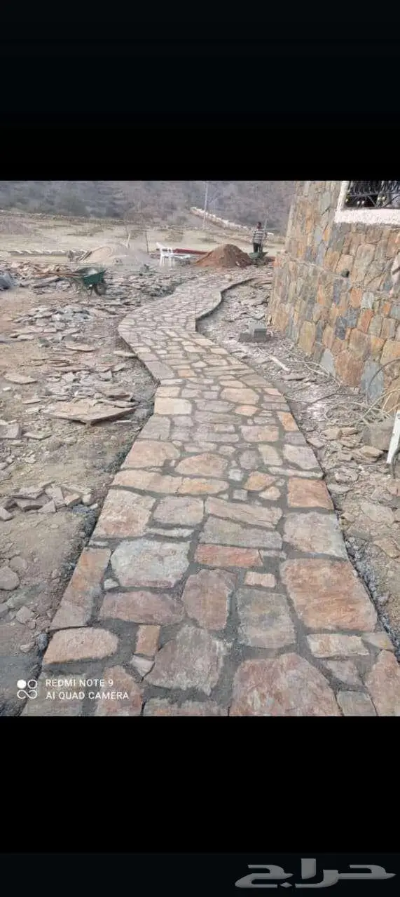 بناء حجر وشلالت وتلبيسه حجر تراث 17