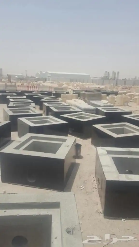 مناهيل و مصدات مواقف حواجز خرسانية زينة حدائق نيوجيرسي 8