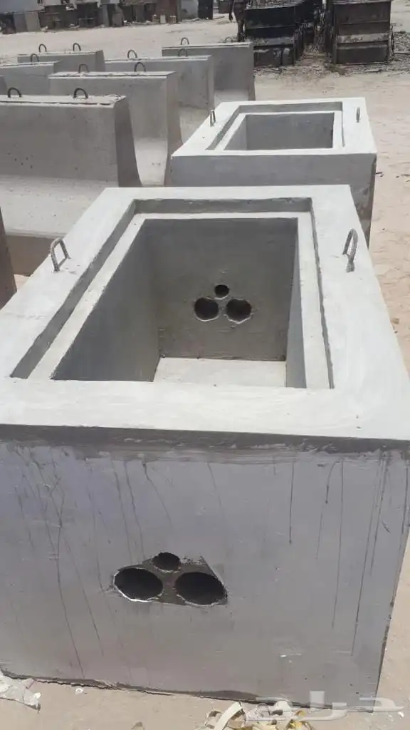 مناهيل و مصدات مواقف حواجز خرسانية زينة حدائق نيوجيرسي 7
