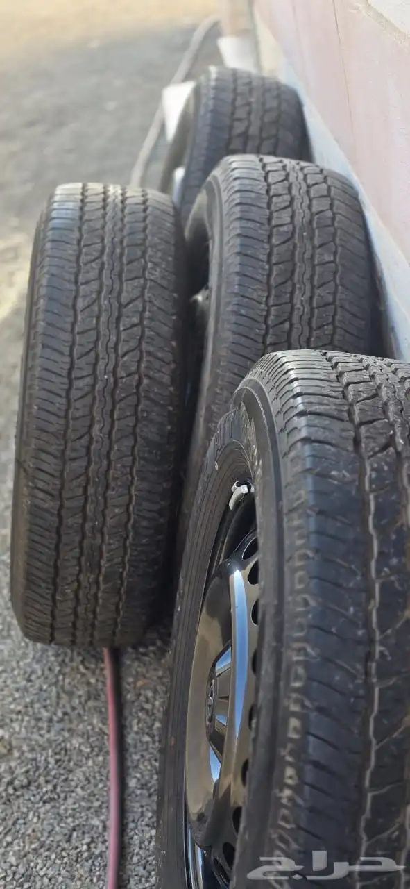 جنوط وكفرات برادو موديل 2024 0