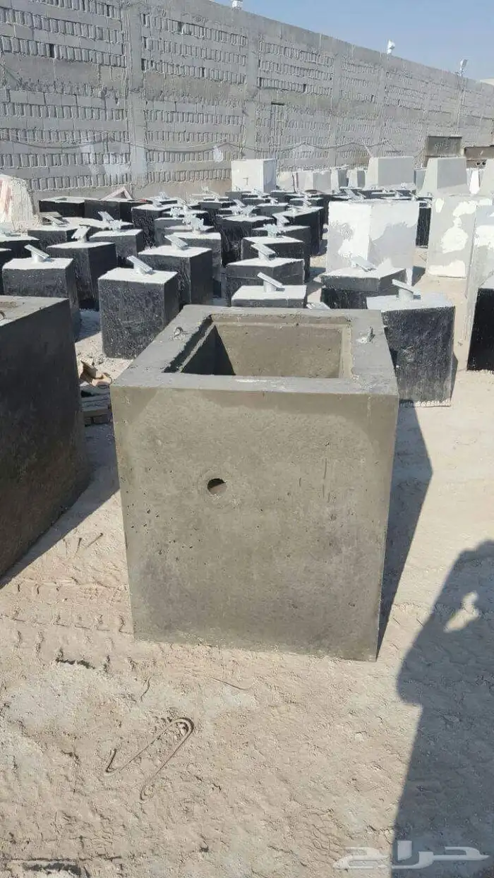 مناهيل و مصدات مواقف حواجز خرسانية زينة حدائق نيوجيرسي 11