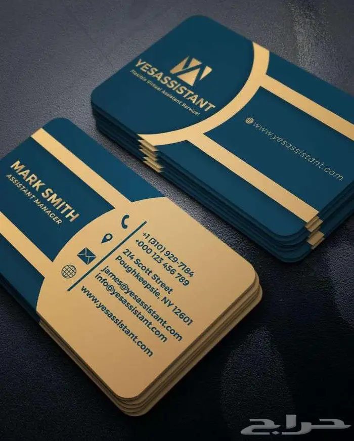 تصميم كرت شخصي فاخر   Business Card   بزنس كرت   بزنس كرد 3