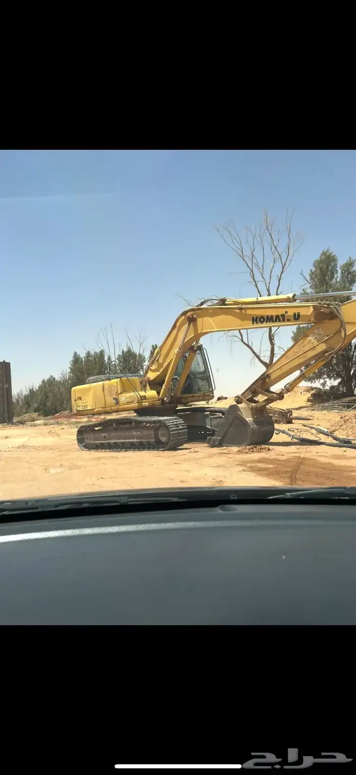 بوكلين كماتسو 220 داش 6 0