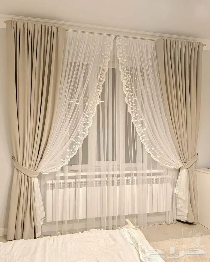 ستائر فاخرة للمجالس والديكور العصري 23