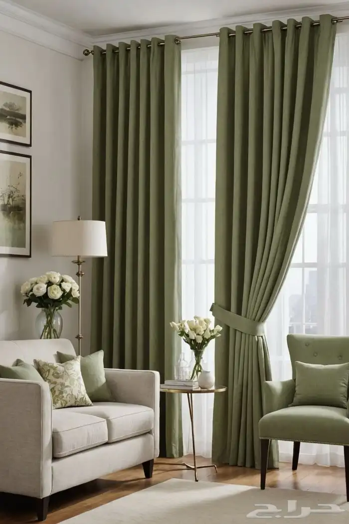 ستائر فاخرة للمجالس والديكور العصري 11