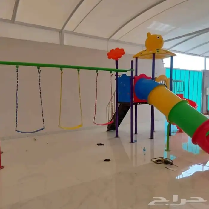 مجموعه مراجيح وزحاليق حدائق وشاليهات واحواش المنزل مدارس 3