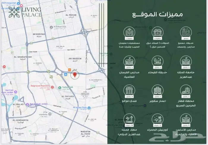 شقق للبيع مخطط درب الحرمين 1