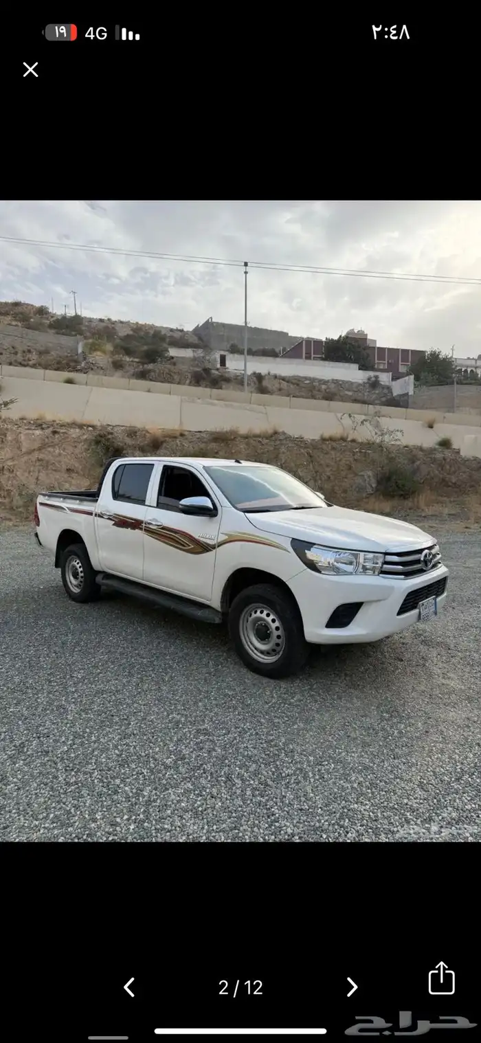 هايلكس سلق ديزل بدي وكاله 1