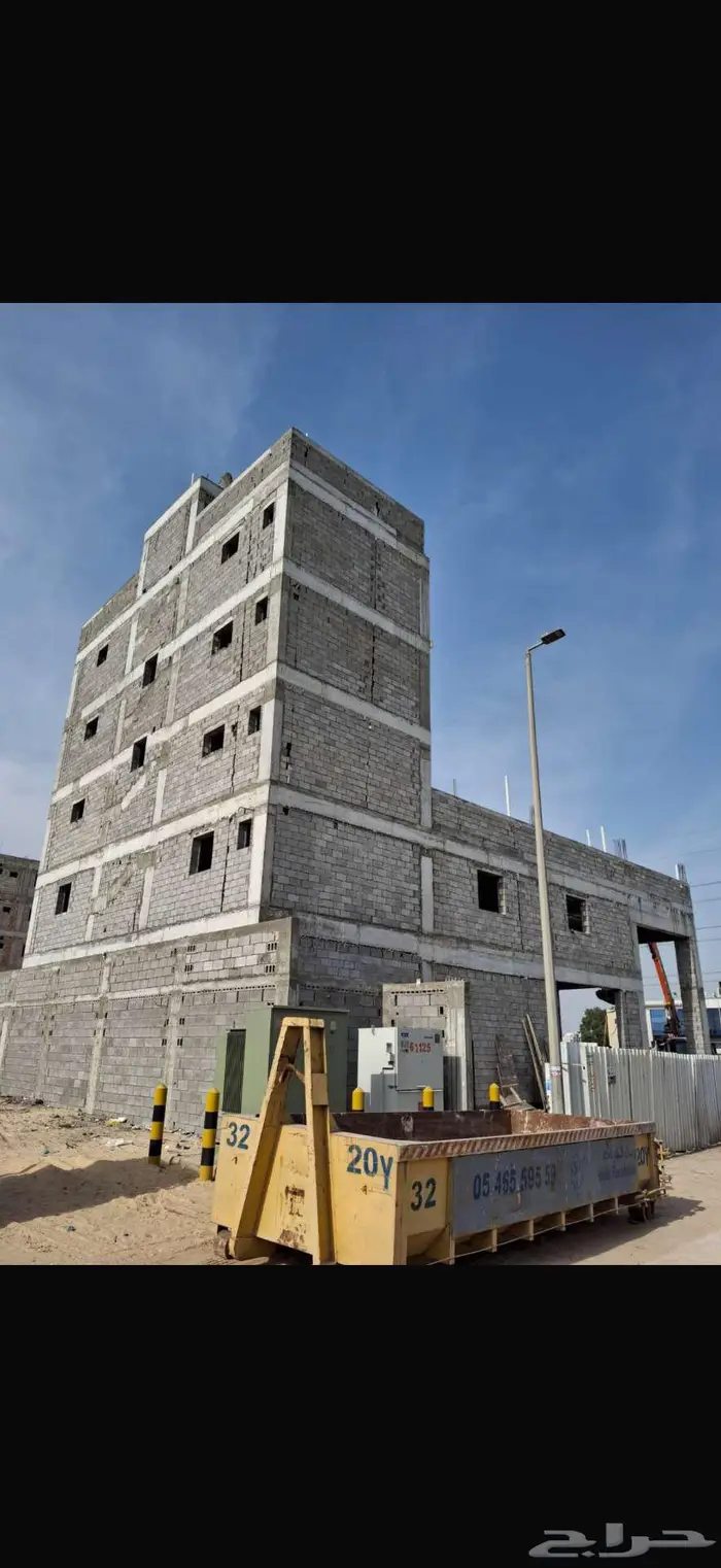 محلات تجارية في النابية 400 متر عماره للايجار بالكامل 1