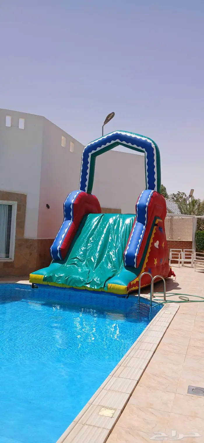 ايجار نطيطات زحليقه مائيه ملعب صابوني 4