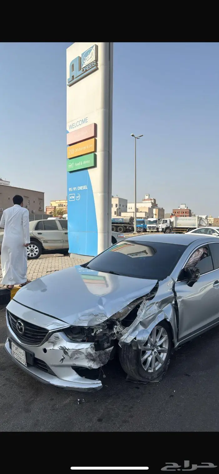 مازدا 2018 مصدوم 0