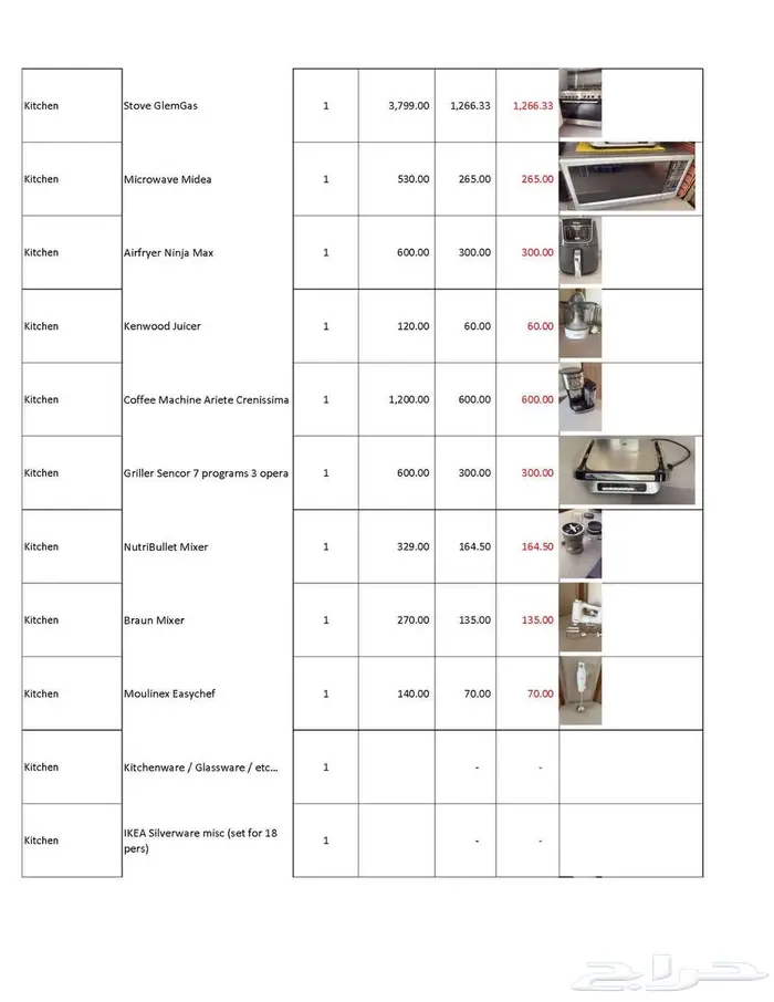 Villa furniture for sale أثاث فيلا للبيع 0