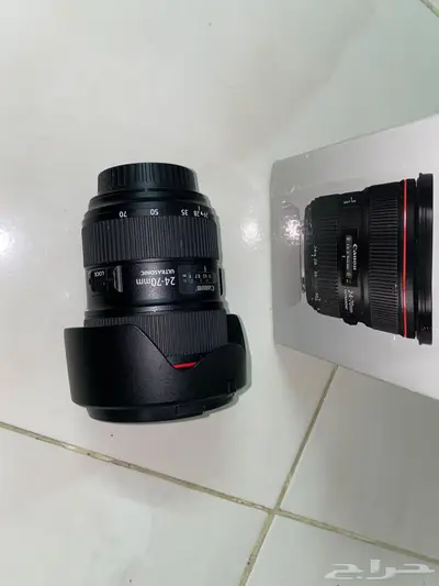 عدسة canon 70-24 index