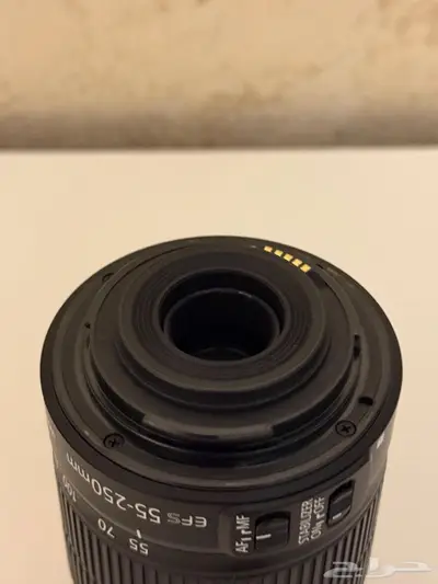 عدسة كانون   عدسة كانون 55-250mm   عدسة نظيفه index