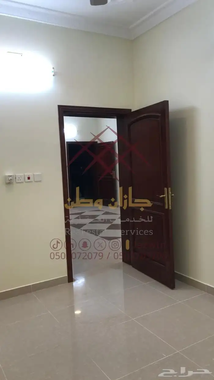 للإيجار شقة مكونة من 3 غرف في حي السويس بمدينة جيزان 2