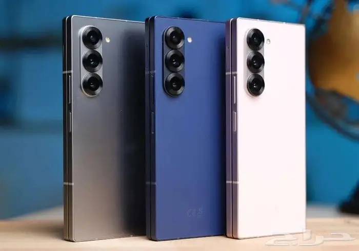 هاتف Galaxy Z Fold 6 ثنائي الشريحة  باللون الأزرق 4