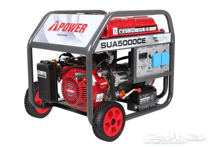 ماطور كهرباء بنزين 5000 اي بور (جديد) 0