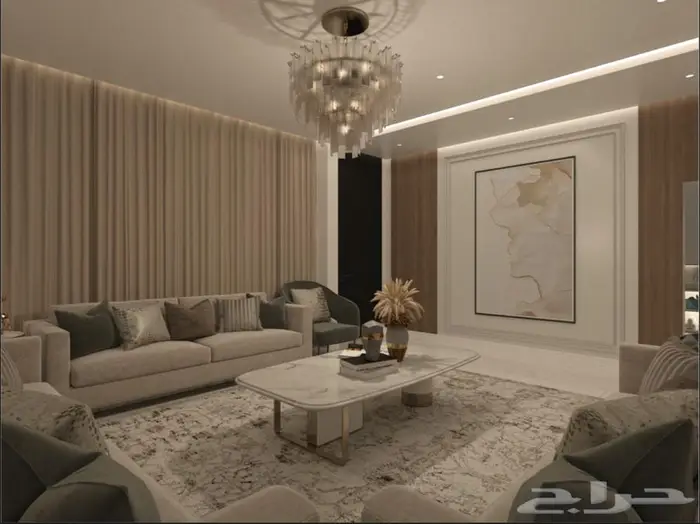 تصميم ديكورات داخلية وخارجية مع التنفيذ والاشراف 10