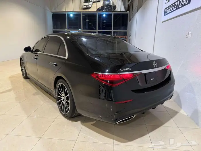 2022 مرسيدس -بنز- S 580 4MATIC تم البيع الله يبارك له 2