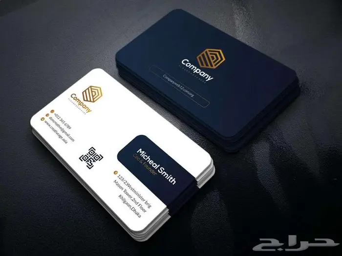تصميم كرت شخصي فاخر   Business Card   بزنس كرت   بزنس كرد 4