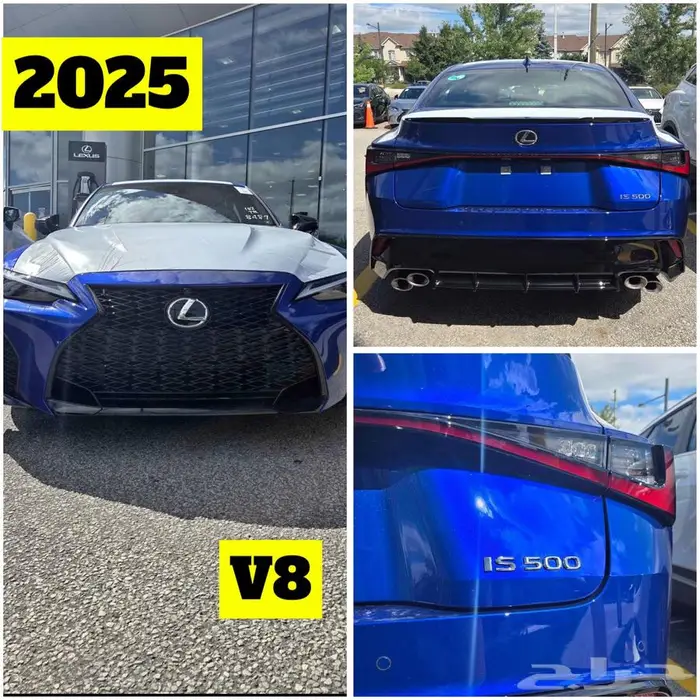 للبيع 2025 لكزس IS500 اف سبورت ((اصفار)) 0