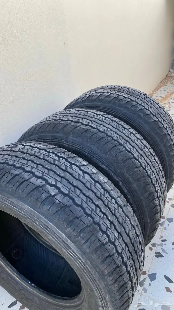 كفرات دانلوب ياباني بحاله جديده 5