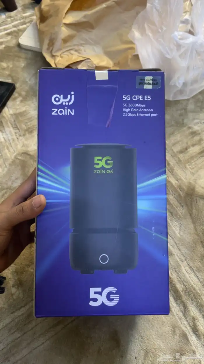 جهاز وايفاي 5G جديد استخدام 3 ايام 0