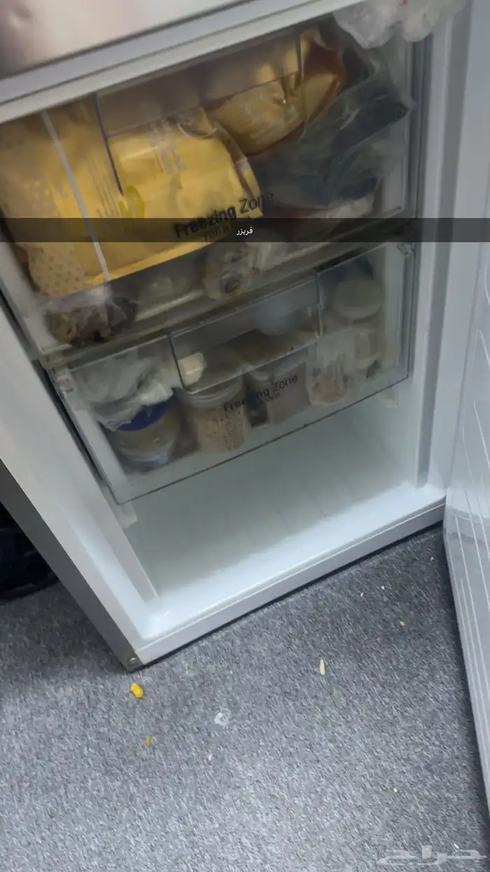 ثلاجه ال جي للبيع 1