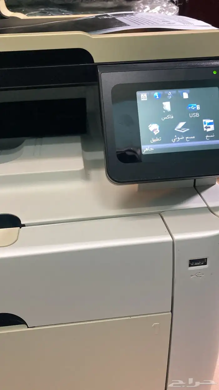 طابعة الوان ليزر مع نسخ وتطبع على الوجهين hp m475 ب799 ريال 3