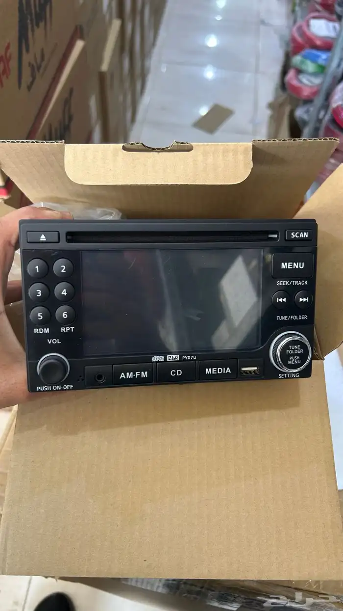 مسجل نيسان باترول مع الافياش جديد بكرتونه تطلع علامه نيسان 1