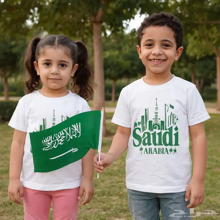 العيد الوطني تشرتات قطن خامات ممتازه قطن 100 9