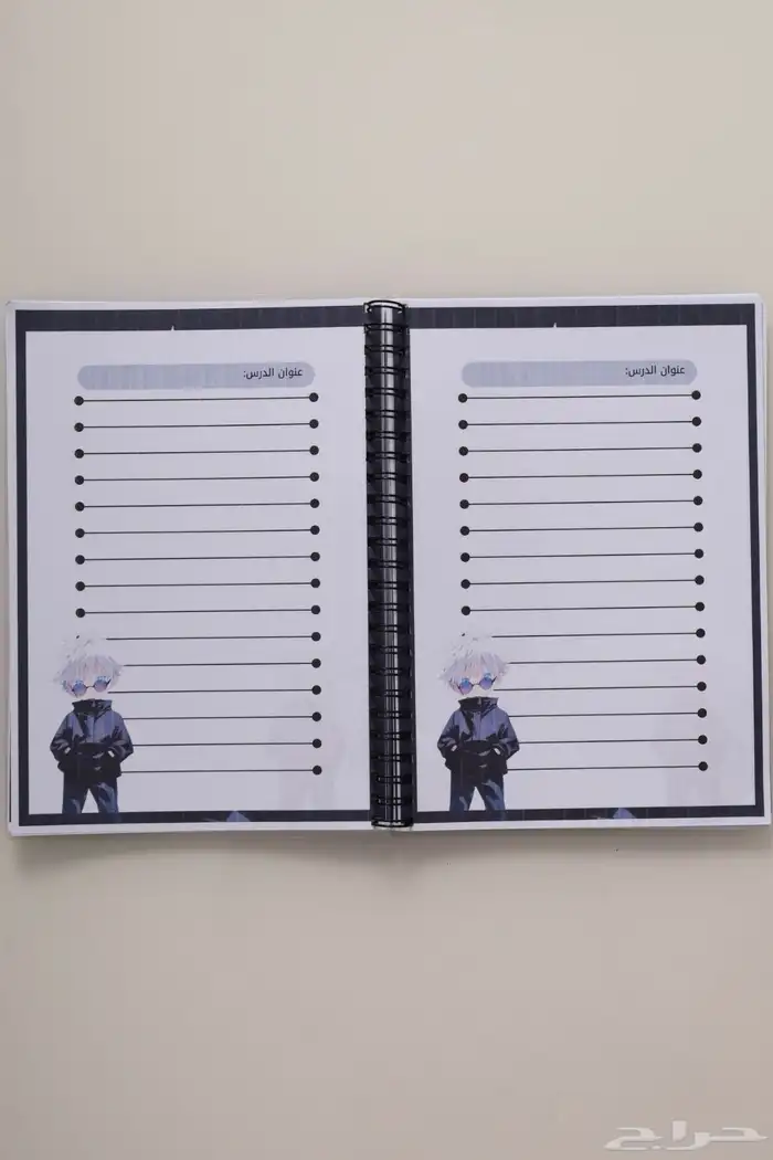 دفاتر مدرسيه مطبوعه ب الصور والاسم ومغلفه تغليف حراري 8