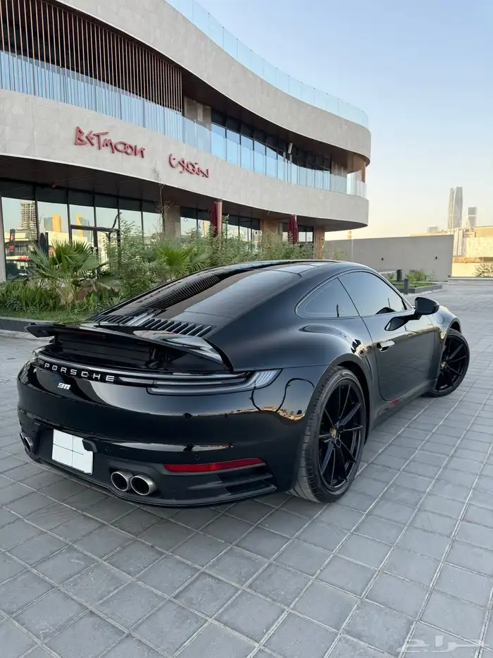 بورش 911 4s 2024 ممشى قليل شبه جديده وبحالة الوكاله 1