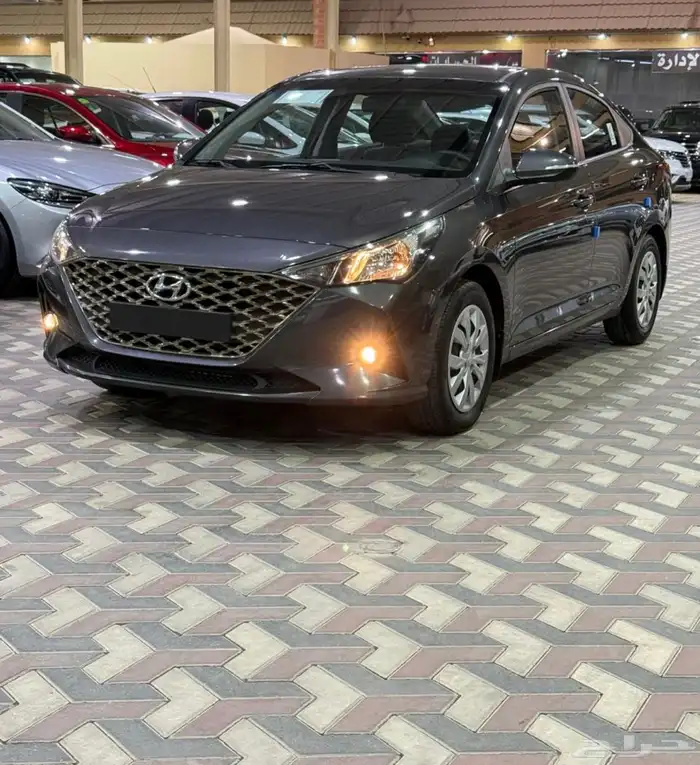 هونداي اكسنت موديل 2023 نظيفه على الشرط 1