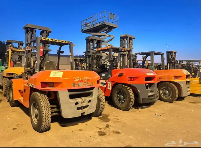 ببكات للإيجار. بوكلينات حفار رافعات شوكية 1