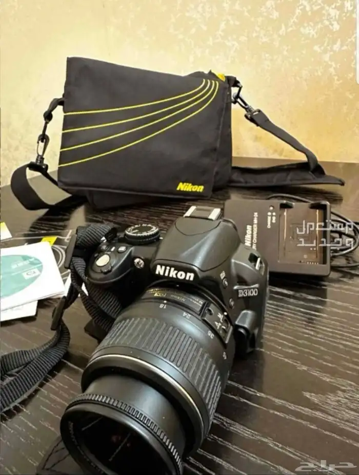 كاميرا نيكون للبيع غير مستخدمه نظيفه كامل ملحقاتها والشنطه 4