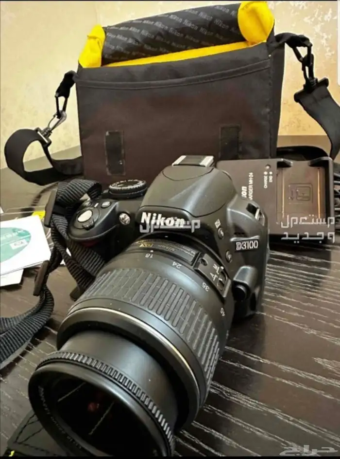 كاميرا نيكون للبيع غير مستخدمه نظيفه كامل ملحقاتها والشنطه 2