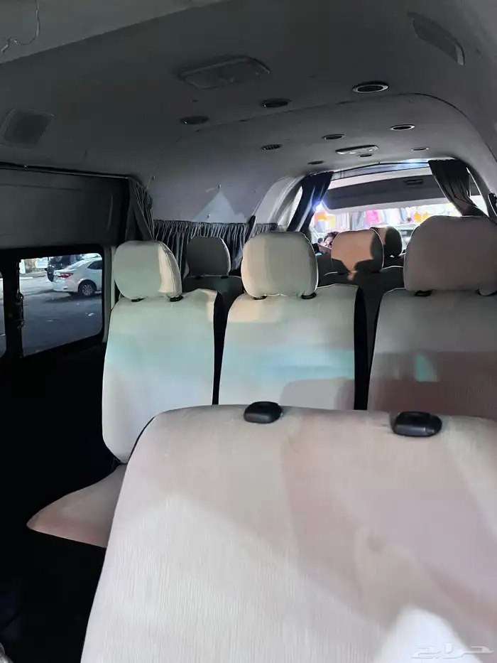 باص هايس 2014 فل كامل GL ممشى قليل bus Hiace 4