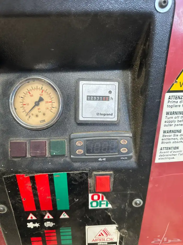 كمبروسر هوا ايطالي 11 kw 15 hp 4