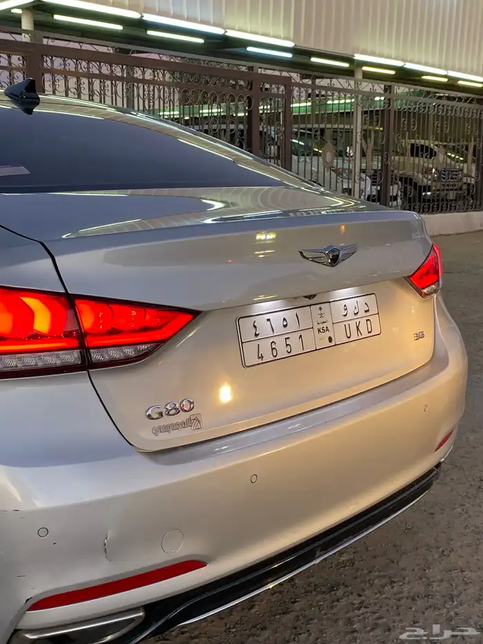 جنسس G80 2019 سعودي فل كامل 15