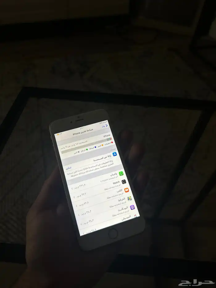 للبيع ايفون 6s بلاس نظيف 6