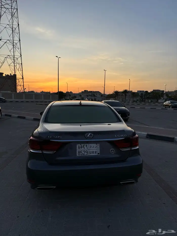لكزس Ls 460 موديل 2017 وارد الساير اللوان رصاصي 1
