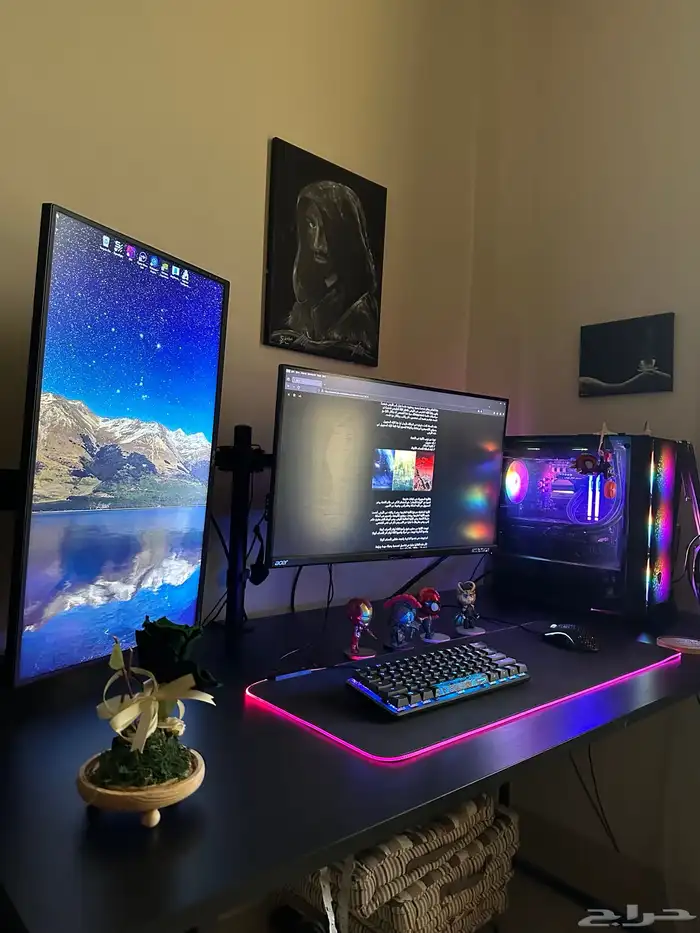 شاشة العاب مونيتر 4K 144hz جيمنق Acer ايسر 2